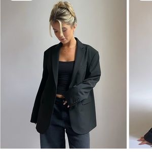 Djerf Avenue Forever Blazer Black